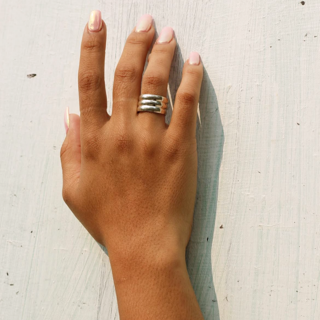 womens silver ring